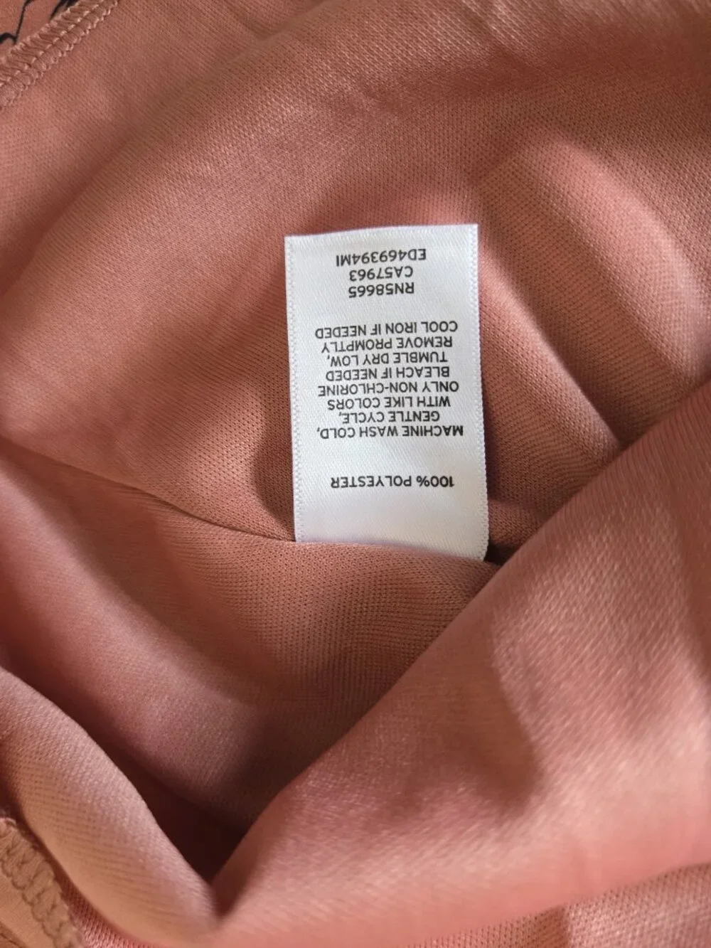 Open Edit Nordstrom Mini Dress Size S Pink Floral Cutout Long Sleeve Ruffle